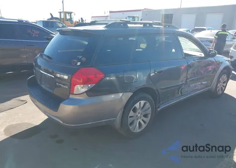 2009 Subaru Outback 2.5I Limited z USA, uszkodzony, nr VIN 4S4BP66C697313241